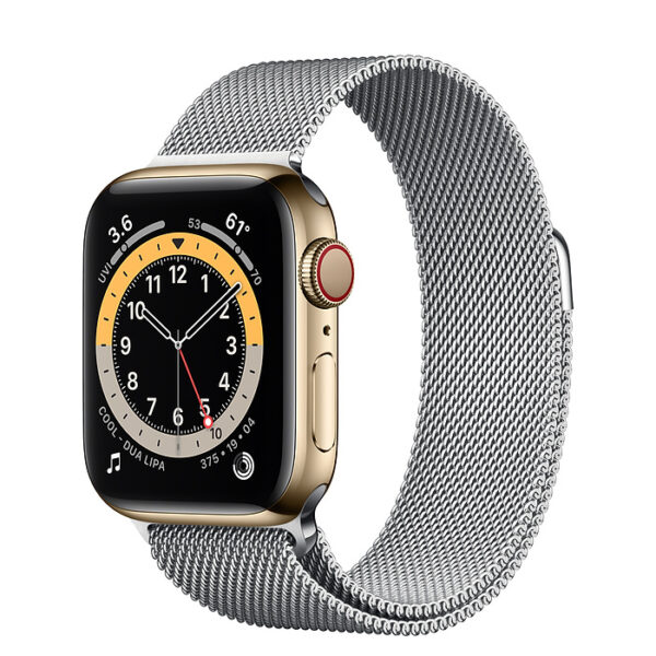 خرید و قیمت | ساعت هوشمند اپل مدل  Milanese Loop 44mm دارای قابلیت های صفحه نمایش لمسی بند فلز