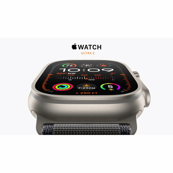 خرید و قیمت | ساعت هوشمند اپل مدل Ultra 2 2024 Titanium Case Ocean Band 49mm