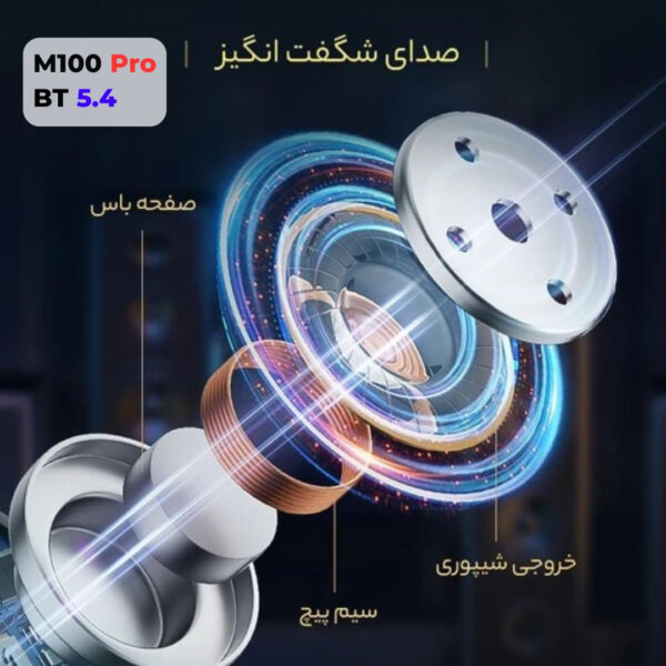 خرید و قیمت | هدفون بلوتوثی مدل M100 PRO