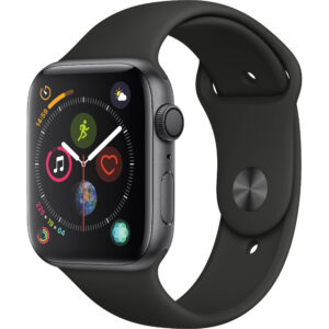 خرید و قیمت | ساعت هوشمند اپل واچ سری 4 مدل 44mm Aluminum Case With Sport Silicon Band