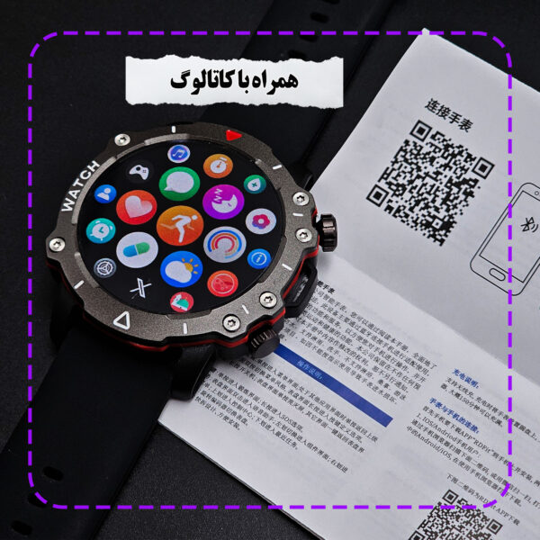 خرید و قیمت | ساعت هوشمند 45 میلی متر ریولینک مدل RL2 pro با بند سیلیکونی