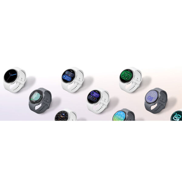 خرید و قیمت | ساعت هوشمند 44 میلی‌متری سامسونگ مدل Galaxy Watch 8 با بند پلاستیکی