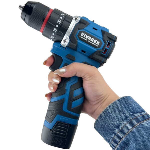 خرید و قیمت | دریل چکشی براشلس ویوارکس مدل VR1682H-BL-BLUE