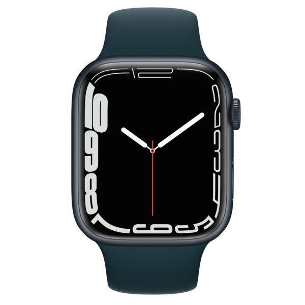 خرید و قیمت | ساعت هوشمند اپل واچ سری 7 مدل 41mm Aluminum Case with Sport silicone Band