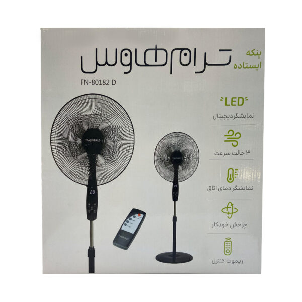 خرید و قیمت پنکه ترام هاوس مدل FN-80182 D