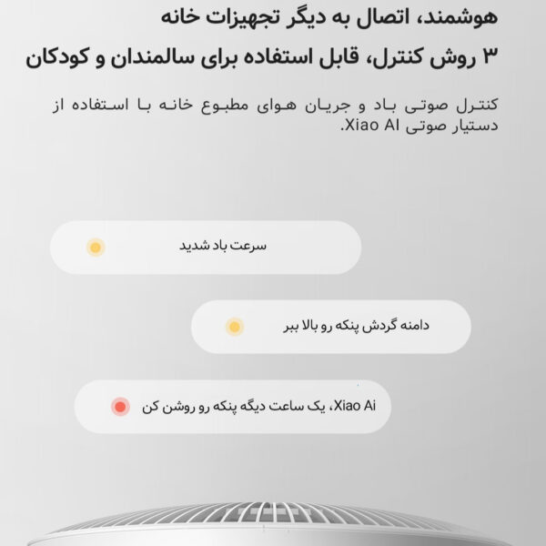 خرید و قیمت پنکه شیائومی مدل 1X