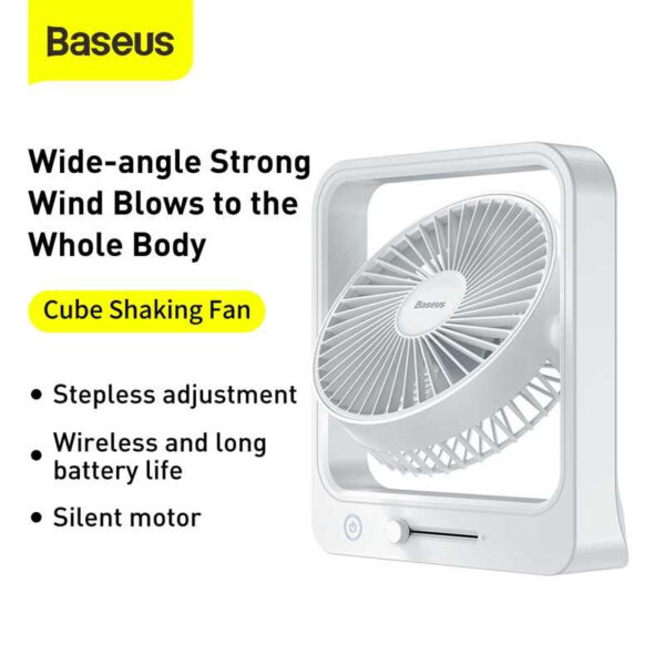 خرید و قیمت پنکه رومیزی باسئوس مدل Cube Shaking