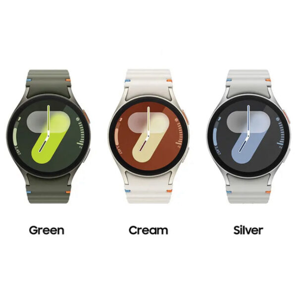 خرید و قیمت | ساعت هوشمند سامسونگ مدل Galaxy Watch 7 44mm دارای قابلیت های کنترل موسیقی (Music Player) بند پلاستیک