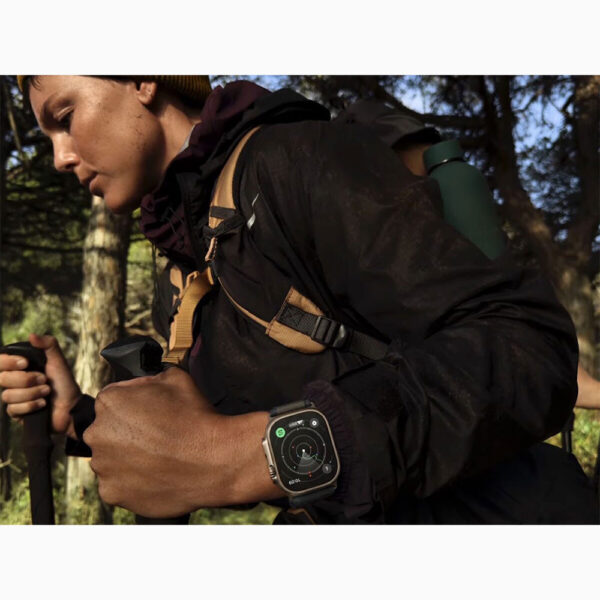خرید و قیمت | ساعت هوشمند اپل مدل Ultra 2 Black Titanium Case Alpine Loop 49mm