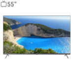 تلویزیون ال ای دی هوشمند جی پلاس مدل GTV-55SQ758NX سایز 55 اینچ