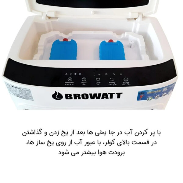 کولر سلولزی 2800 بروات مدل کنترل دار