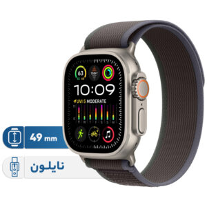 خرید و قیمت | ساعت هوشمند اپل مدل Ultra 2 Titanium Case Trail Loop 49mm