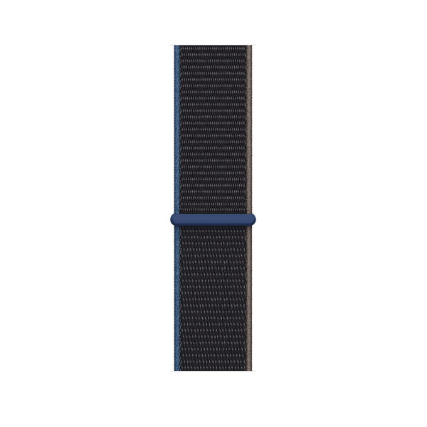 خرید و قیمت ساعت هوشمند اپل مدل  44mm Aluminum Case with Sport Loop Nylon Band دارای قابلیت های صفحه نمایش لمسی بند نایلون