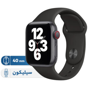 خرید و قیمت | ساعت هوشمند اپل سری SE 2021 مدل  40mm Aluminum Case with Sport silicone Band