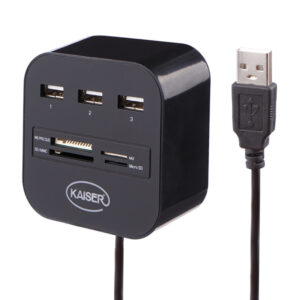 خرید و قیمت هاب 7 پورت USB 2.0 کایزر کد 2923