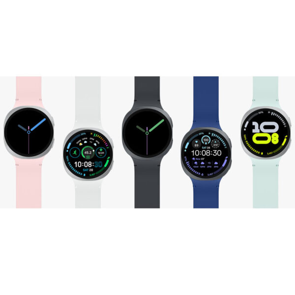 خرید و قیمت | ساعت هوشمند 44 میلی‌متری سامسونگ مدل Galaxy Watch 8 با بند پلاستیکی
