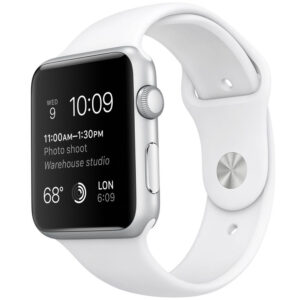 خرید و قیمت | ساعت هوشمند اپل واچ مدل 42mm Silver Aluminum Case with Sport Band
