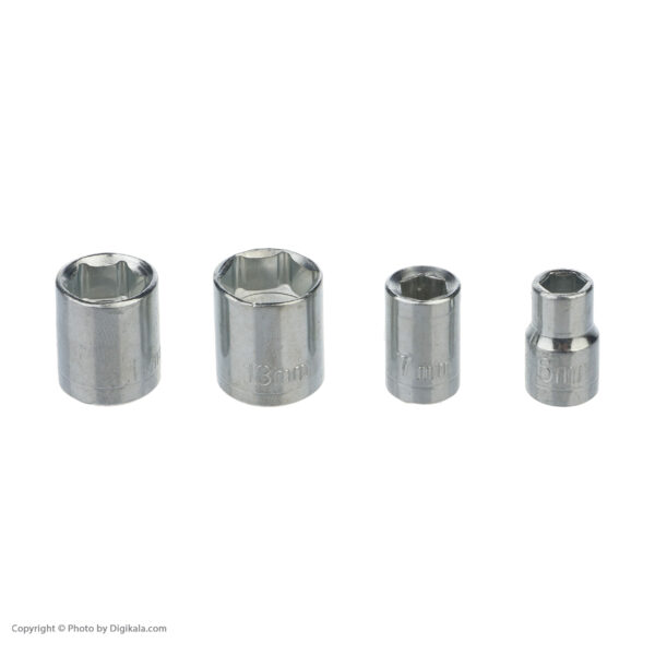 خرید و قیمت | دریل پیچ گوشتی شارژی براشلس 10 میلیمتر 88 ولت مدل JB-25105K مجموعه 40 عددی
