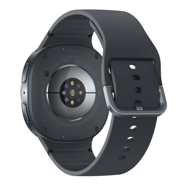 خرید و قیمت | ساعت هوشمند 44 میلی‌متری سامسونگ مدل Galaxy Watch 8 با بند پلاستیکی
