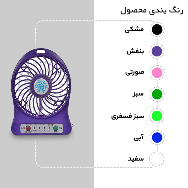 خرید و قیمت پنکه رومیزی مدل f95b