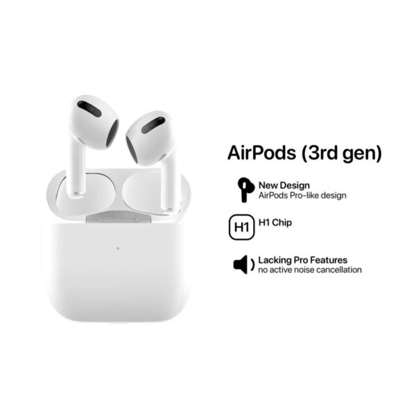 خرید و قیمت | هدفون بلوتوثی مدل AirPods 3 NA