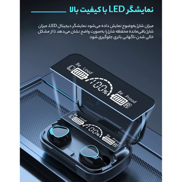 خرید و قیمت | هدفون بلوتوثی مدل  Newest M10 V5.3  ORIG