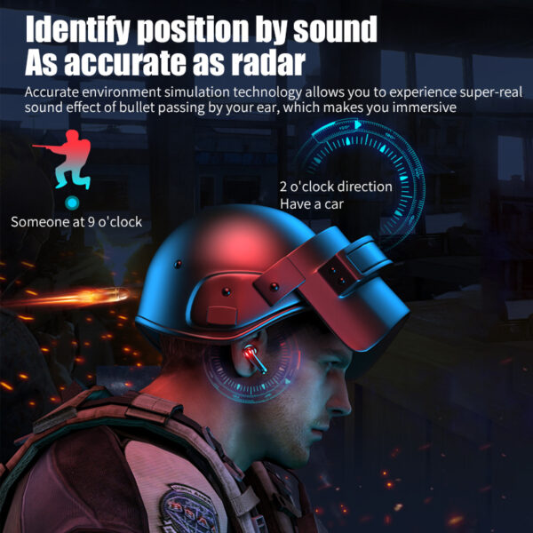 خرید و قیمت | هدفون مخصوص بازی بی سیم مدل M28 TWS Gaming Earbuds Bluetooth V5.1