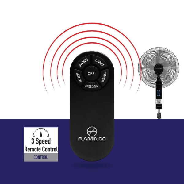 خرید و قیمت پنکه پایه دار فلامینگو مدل 5B18