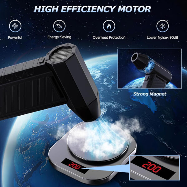 خرید و قیمت | دستگاه دمنده و مکنده شارژی گرین لاین مدل Dou Force GB-216X